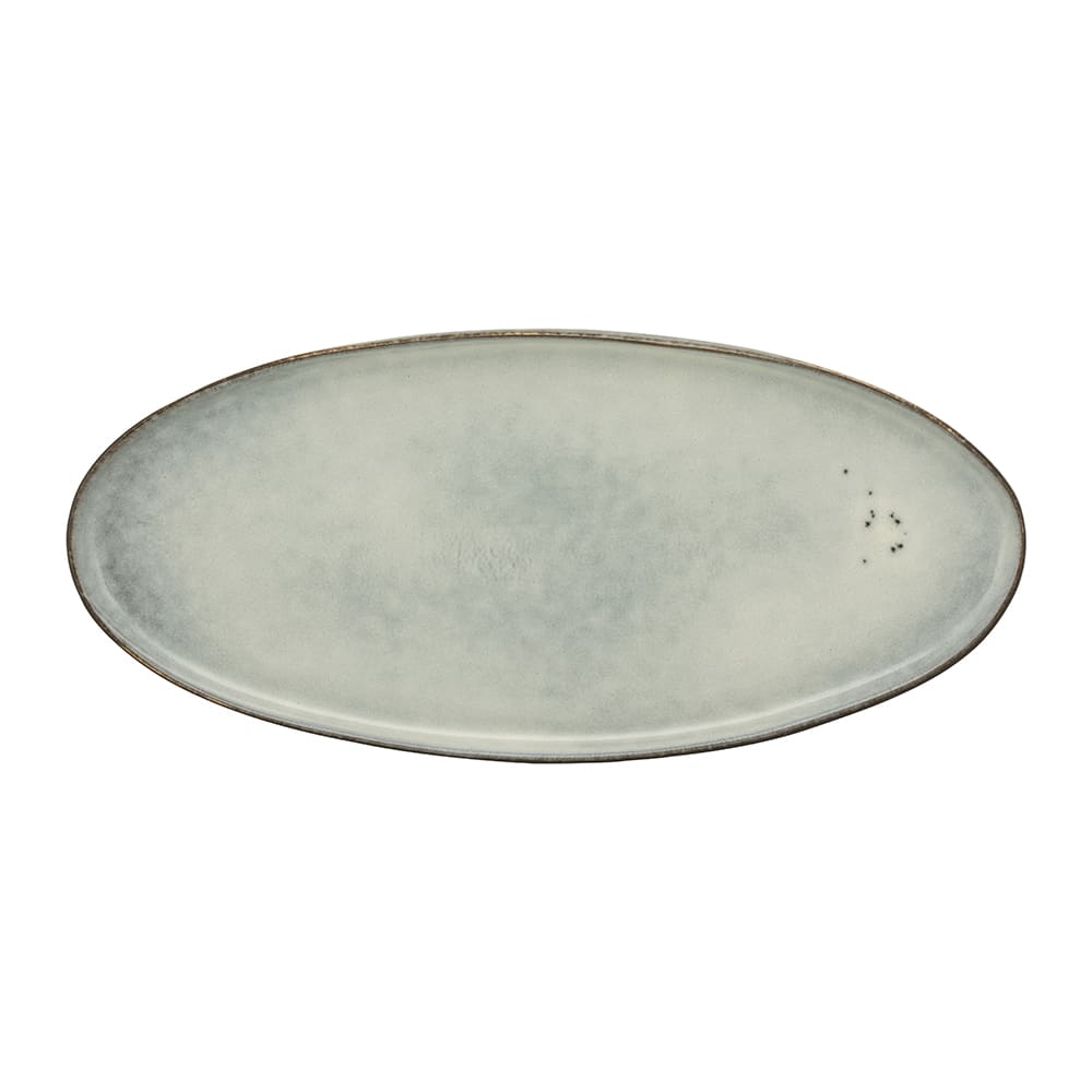 861-FRZ14OVLBLU 13" Oval Firenza Platter - Porcelain, Blue