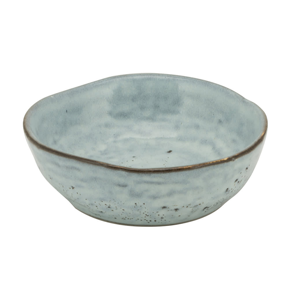 861-FRZ4CPBWLBLU 6 oz Round Firenza Snack Bowl - Porcelain, Blue