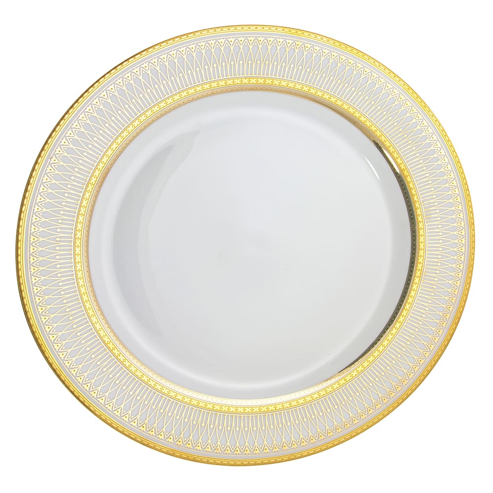 861-IRIANA5GLD 6" Round Bread & Butter Plate - Porcelain, Iriana Gold Line