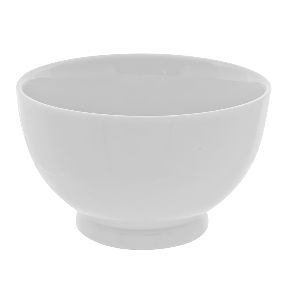 861-RB0255 18 oz Rice Bowl - Porcelain, Classic White