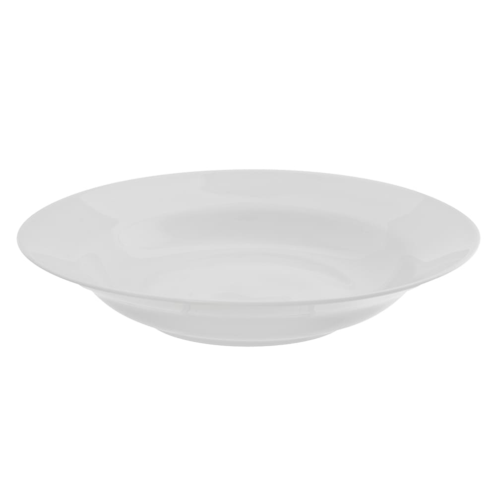 861-RW0003 8 oz Round Rim Soup Bowl - Porcelain, Royal White