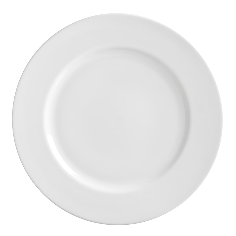 861-RW0040 11" Round Dinner Plate - Porcelain, Royal White