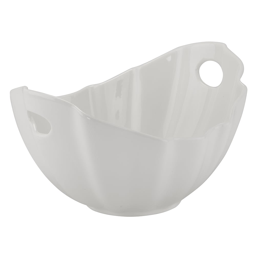 861-WTR10WVBOATBWL 64 oz Oval Whittier Bowl - Porcelain, White