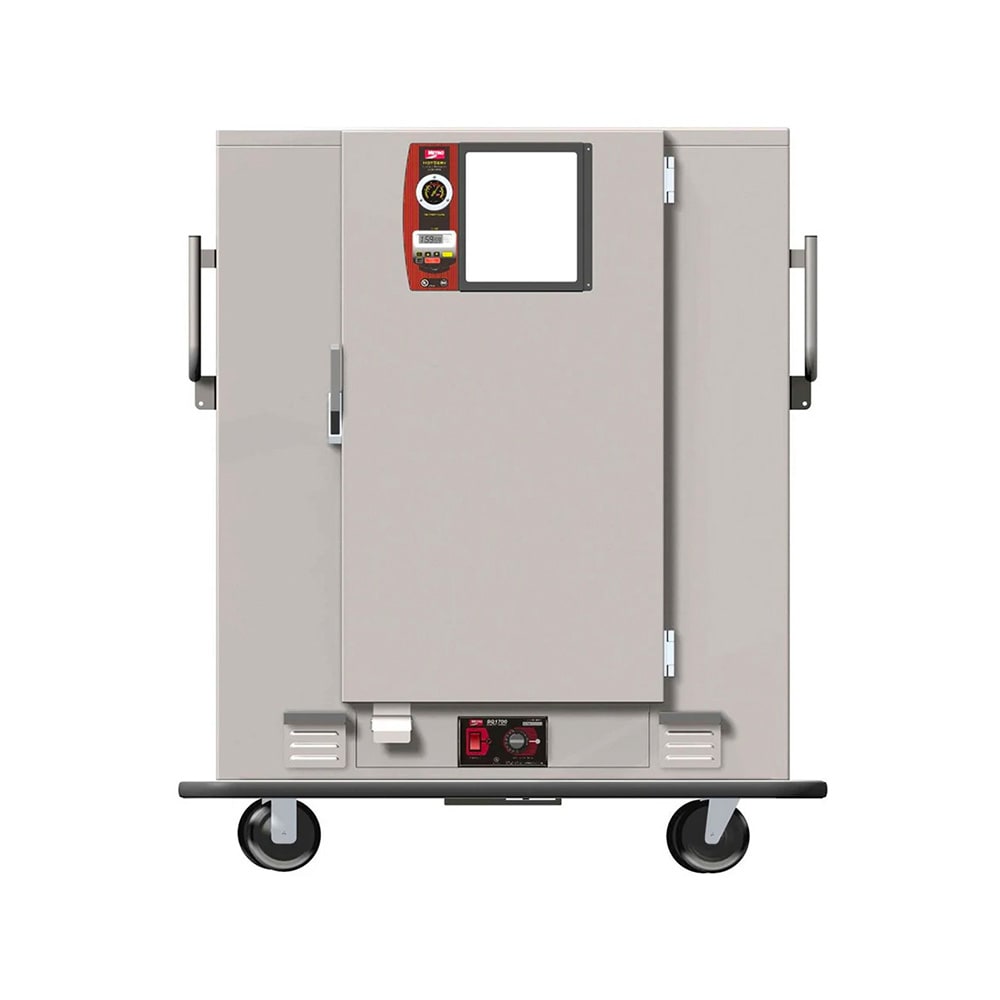 Metro MBQ-120 Heated Banquet Cart - (120) Plate Capacity, Stainless, 120v