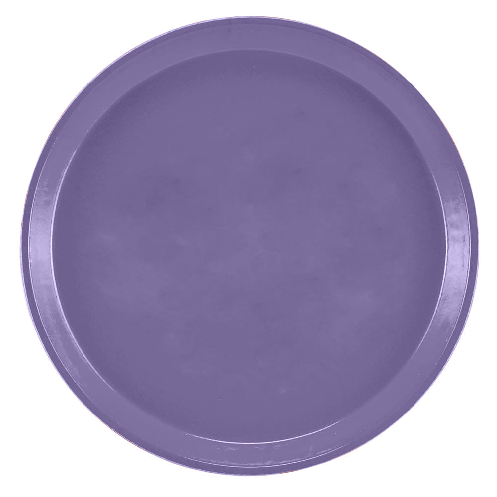 144-1100551 11" Round Serving Camtray -  Fiberglass, Grape