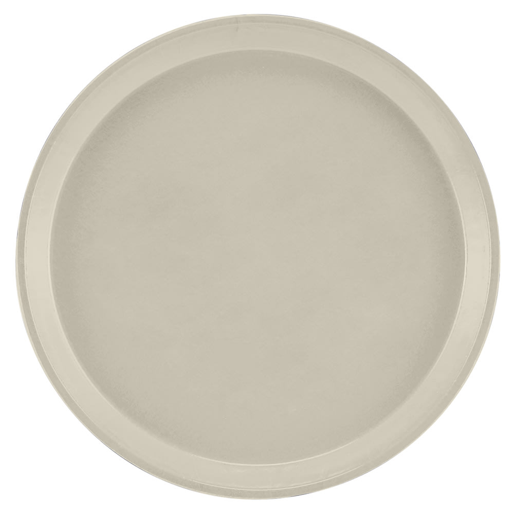 144-1400538 14" Round Serving Camtray - Fiberglass, Cottage White