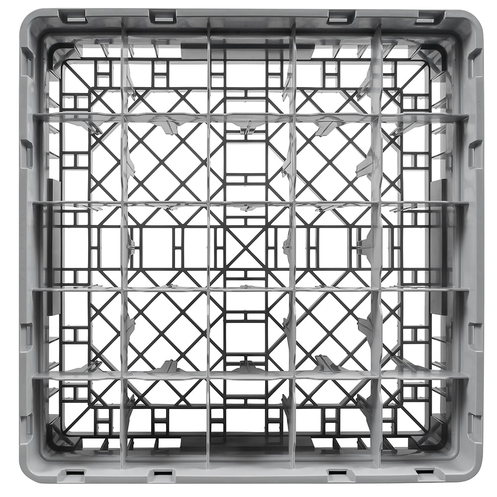 Cambro® Dishwashing Rack - Compartment Glass, Gray