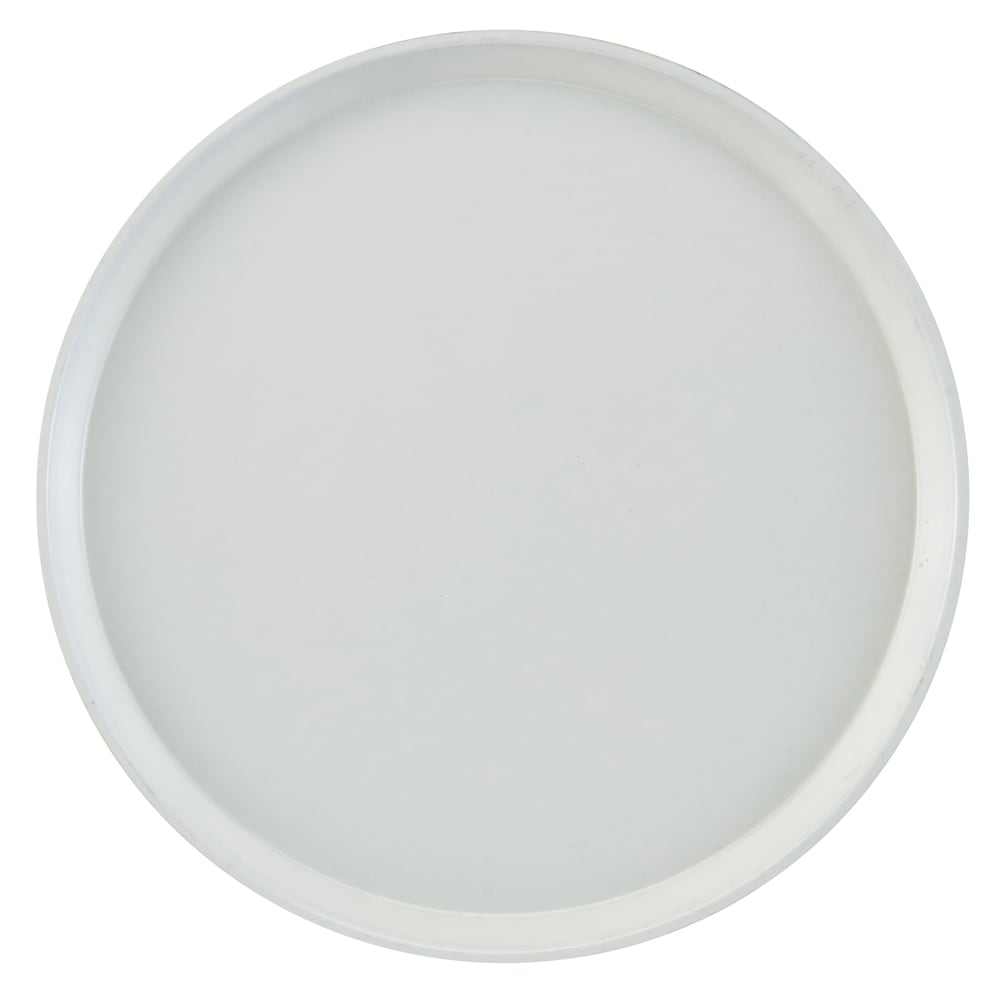 144-1600148 16" Round Serving Camtray - Fiberglass, White