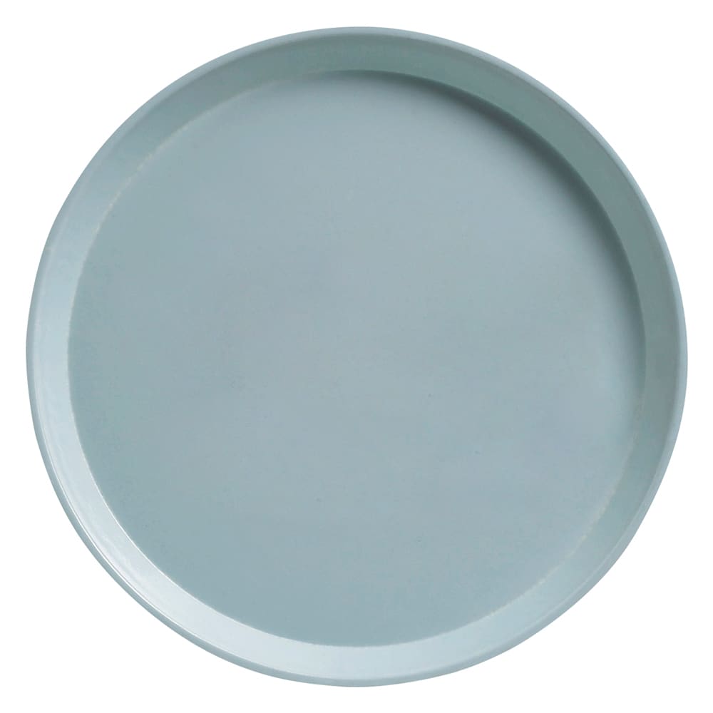 144-1600177 16" Round Serving Camtray - Fiberglass, Sky Blue