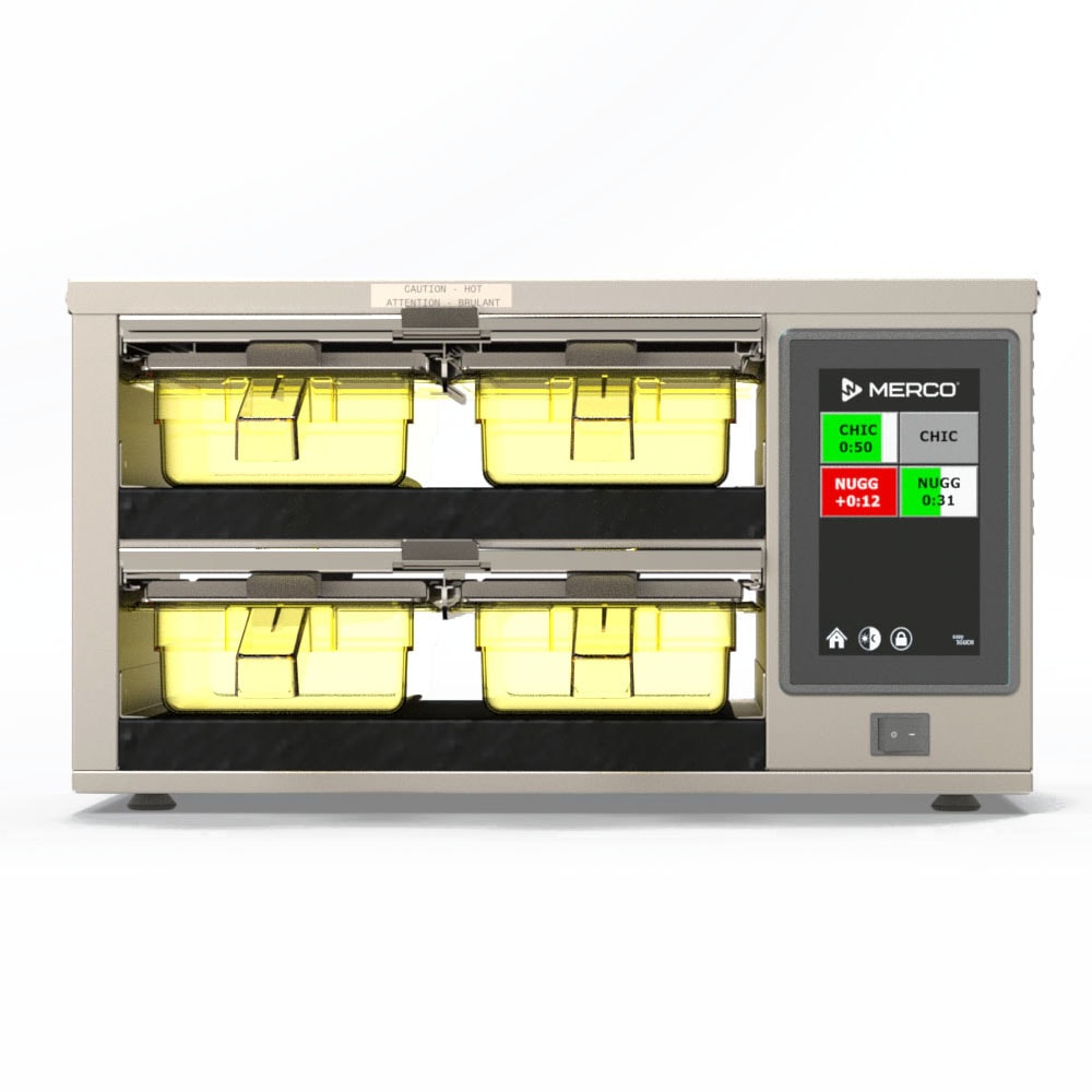 Merco Savory MHG22SAT1W 20 1/2"W Freestanding Warming Unit w/ (2