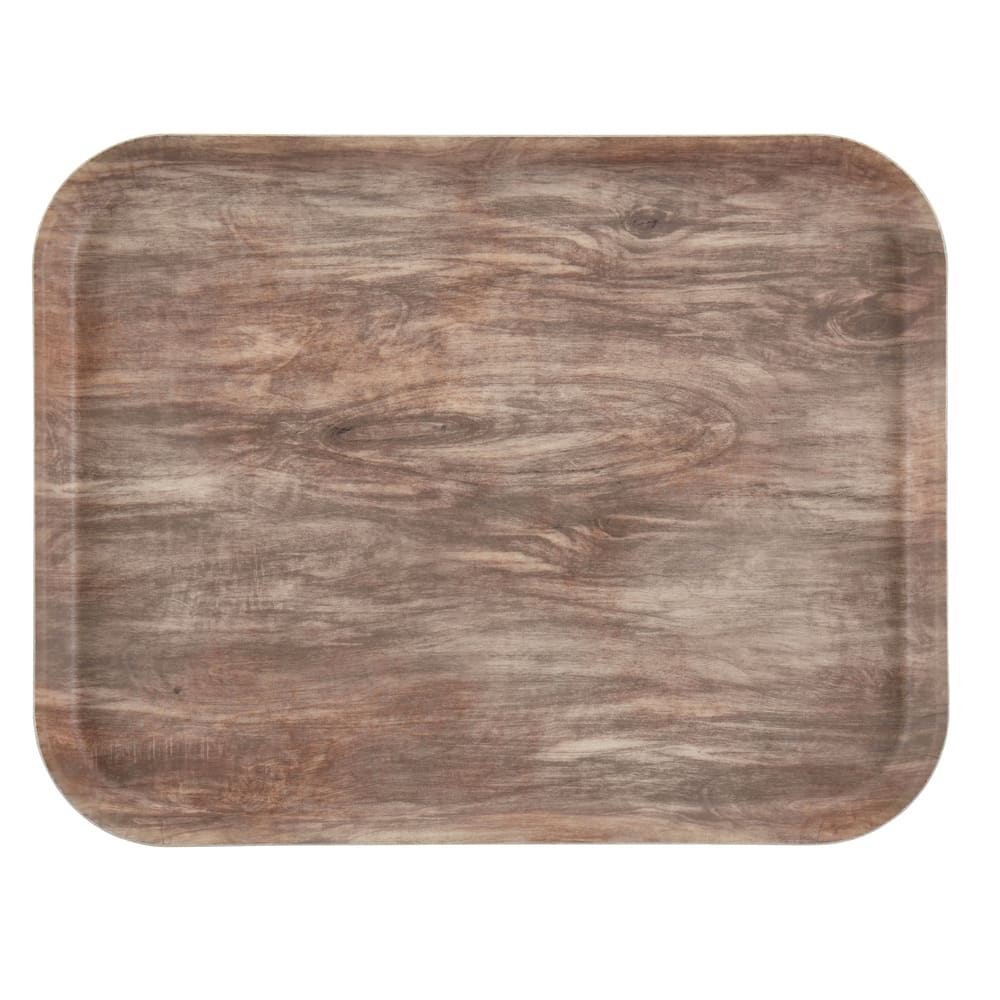 144-1216DC830 Rectangular Camtray - 16" x 12", Fiberglass, Light Oak