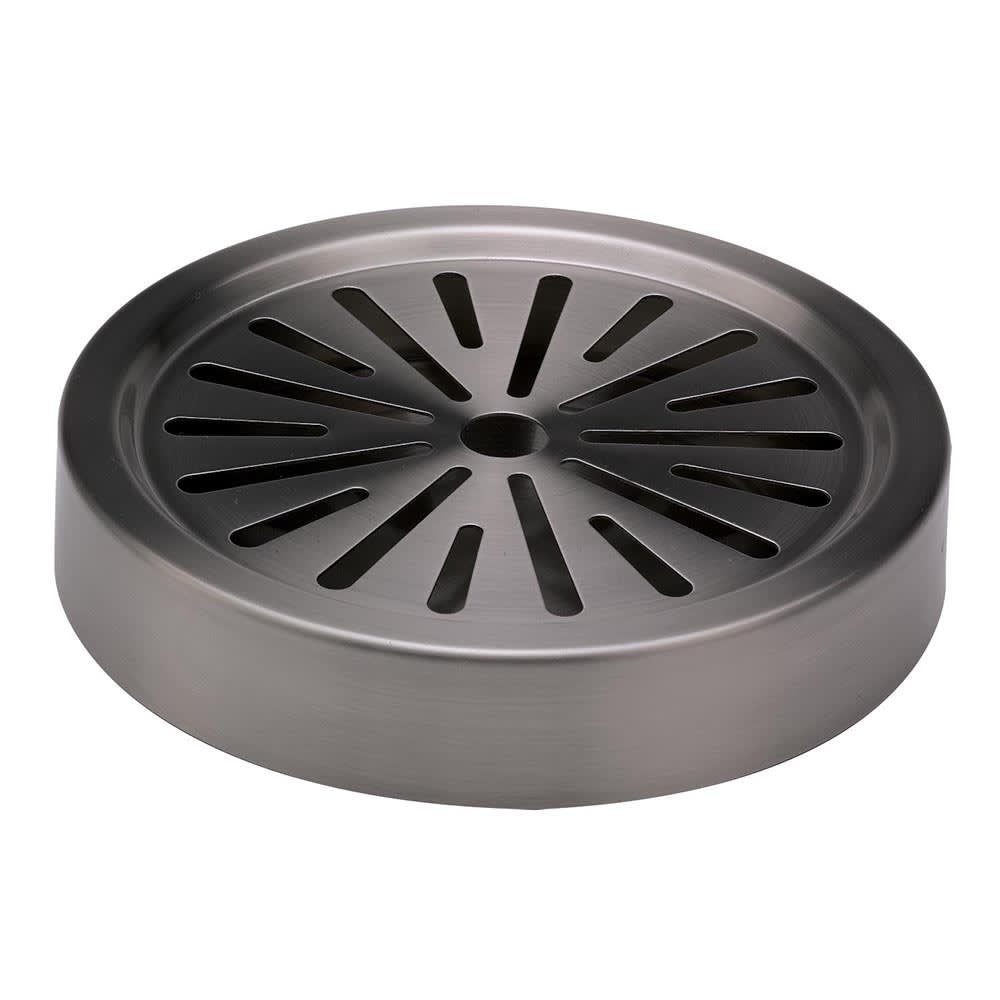 482-DT6BSDT 6" Round Drip Tray for CBDRT3SSDT - Stainless Steel, Dark Tungsten