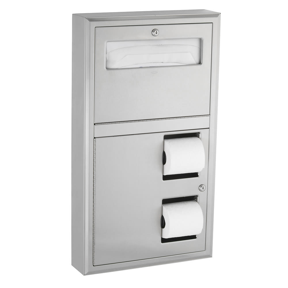 016-B3479 Classic Series Surface Mounted Seat Cover & Toilet Tissue Dispenser