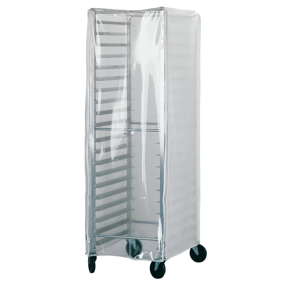 Advance Tabco PRC-1 Enclosed Rack Cover w/ Clear Front, Heavy Duty Plastic
