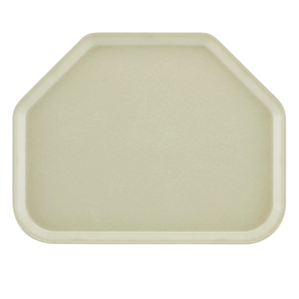 144-1418TR101 Fiberglass Camtray® Cafeteria Tray - 18"L x 14"W, Antique Parchment