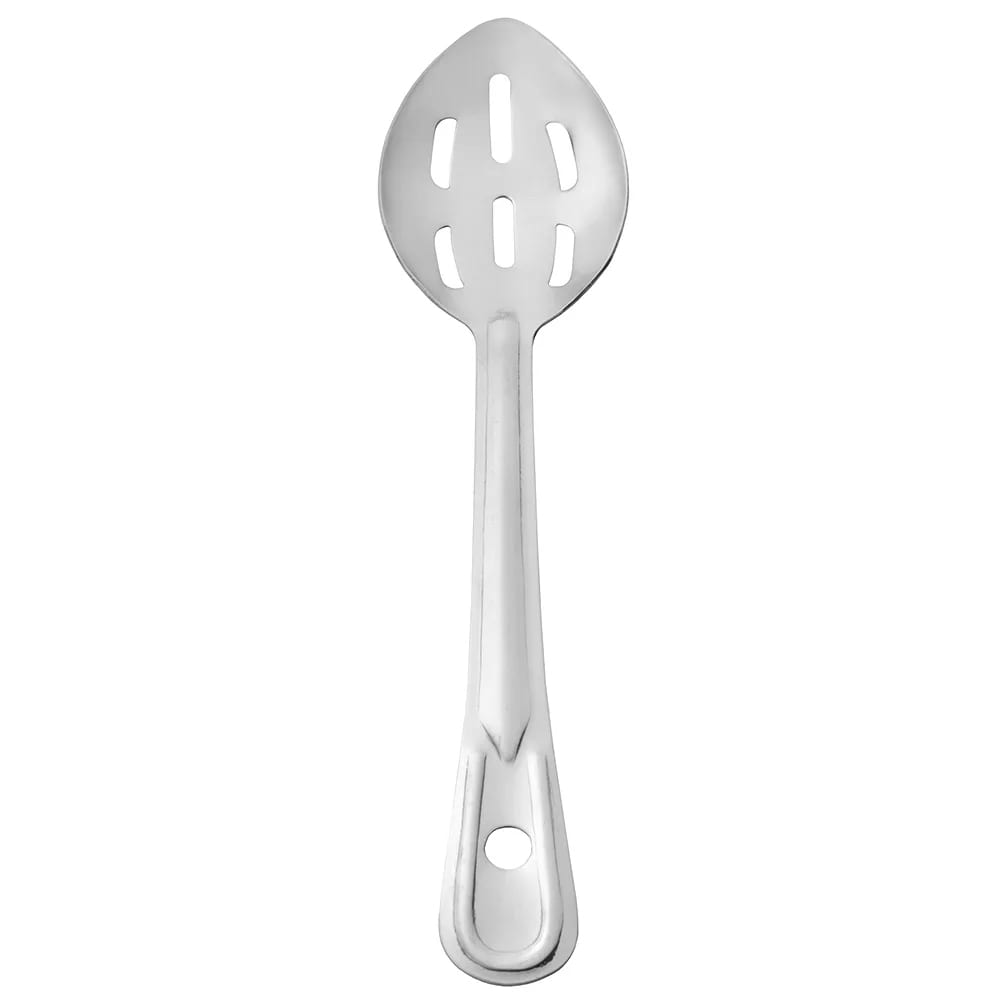 370-BSOT13HD 13" Slotted Basting Spoon - Heavy-Duty Stainless