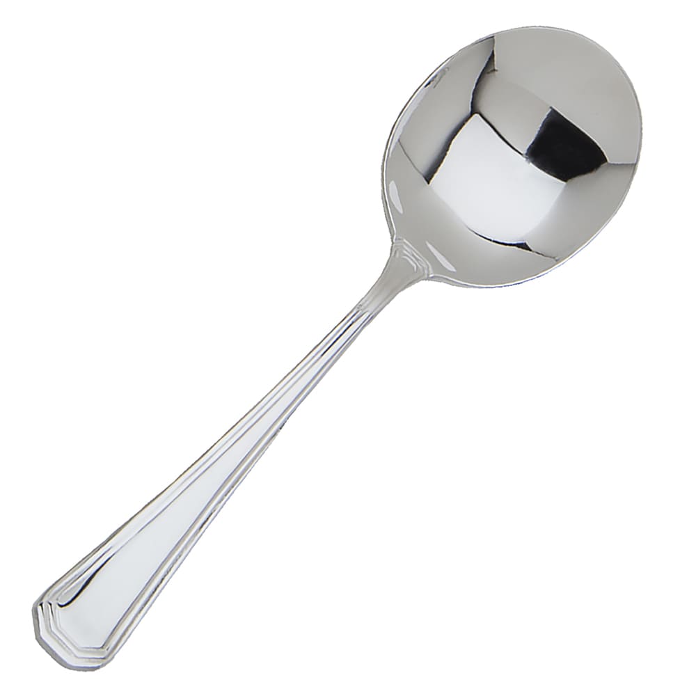 Update IM-802 6.1" Bouillon Spoon with 18/8 Stainless Grade, Imperial Pattern