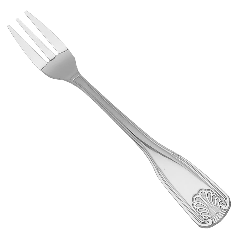 370-SH507N 6" Oyster Fork with 18/0 Stainless Grade, Shell Pattern