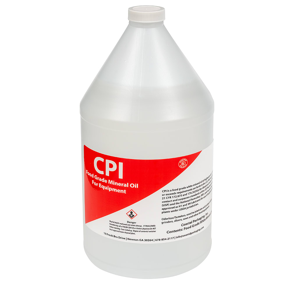 466-CPFGMO41GAL 1 gal Food Grade Mineral Oil - (4) Bottles