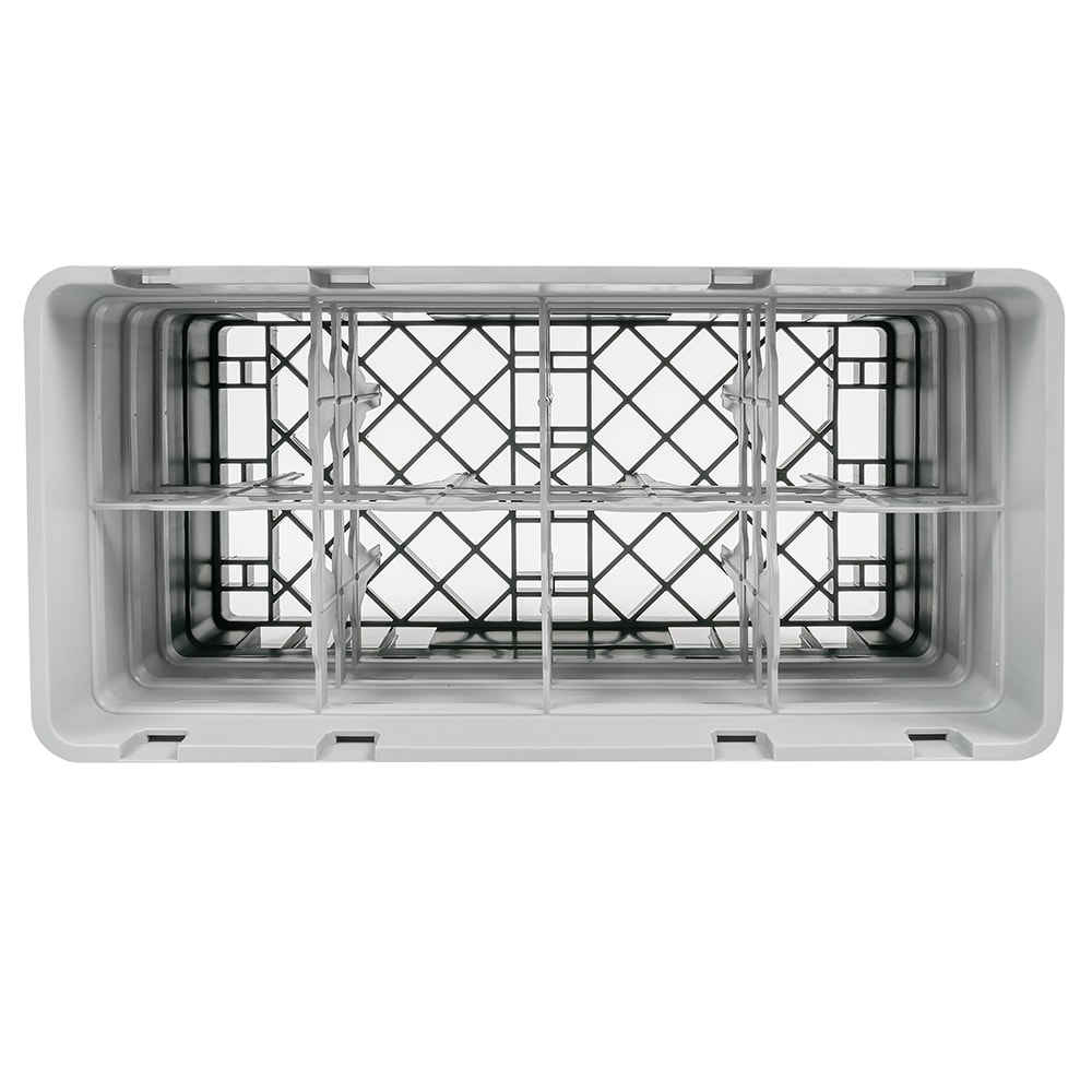 Cambro 8HS638119 Camrack Glass Rack Half Size, (3)Extenders, 8