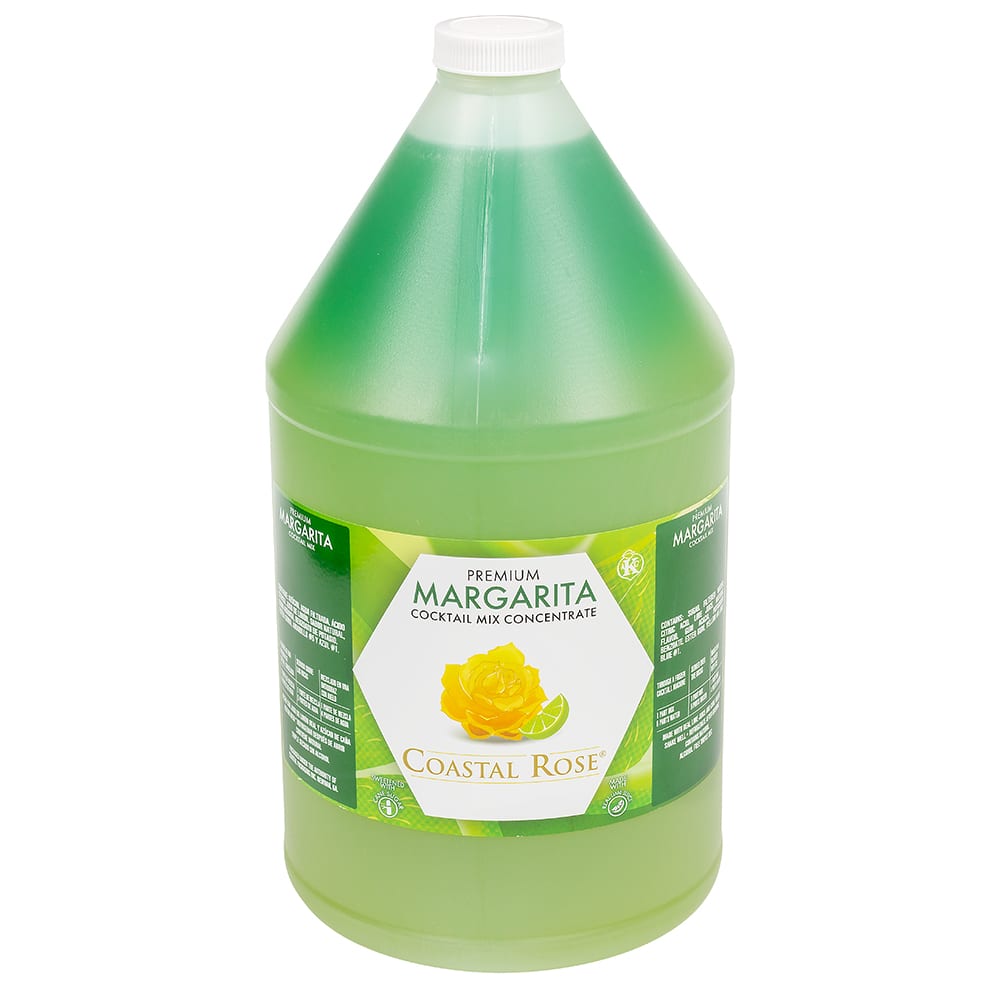 Coastal Packaging 1 gal Margarita Mix Concentrate - (4) Bottles ...