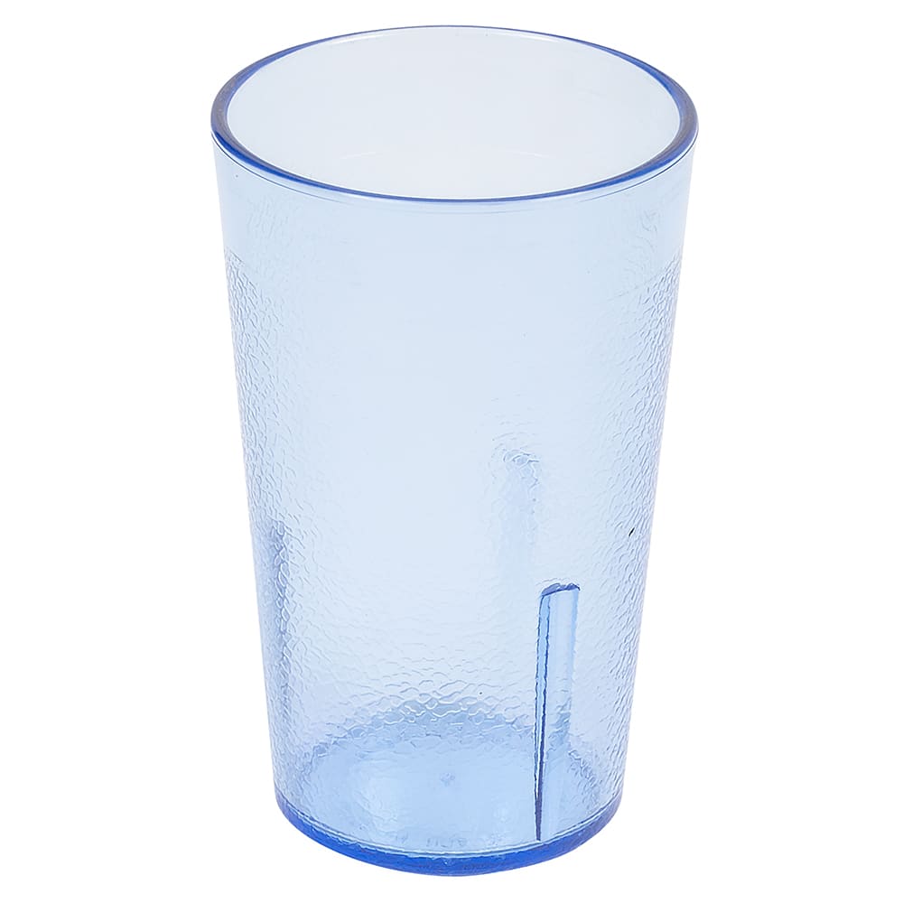 144-500P2401 5 1/5 oz Slate Blue Textured Plastic Tumbler
