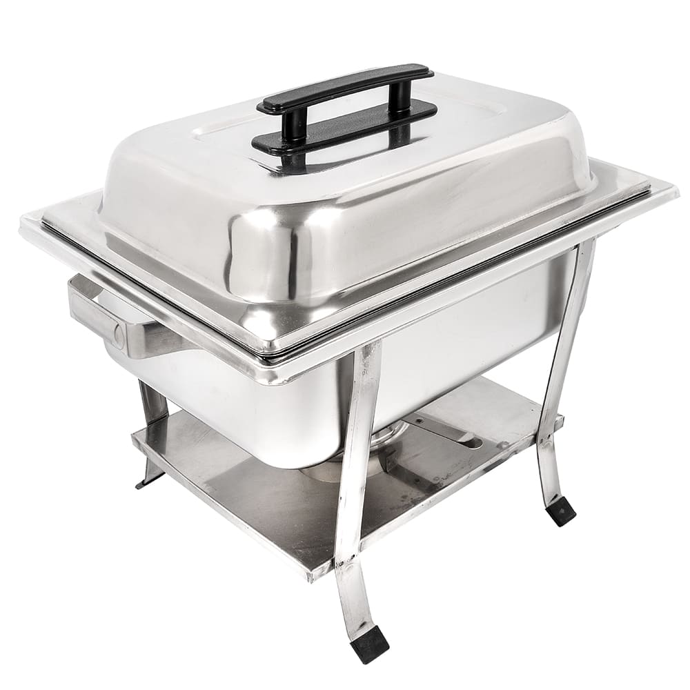 370-CC9P Half Size Chafer w/ Lift-off Lid & Chafing Fuel Heat