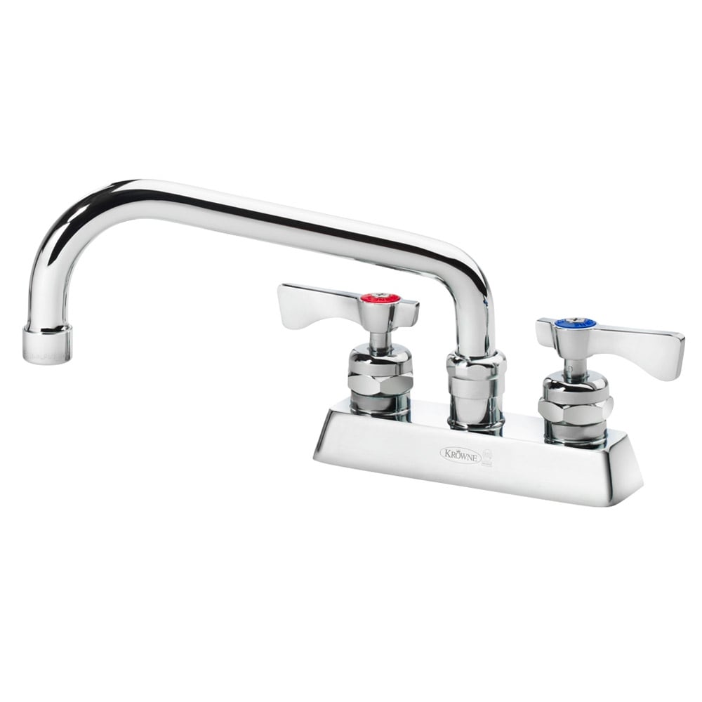 381-15308L Deck Mount Faucet - 8" Swing Spout, 4" Centers