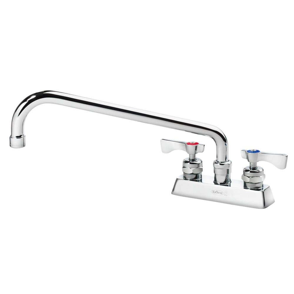 381-15312L Deck Mount Faucet w/ 12" Swing Nozzle