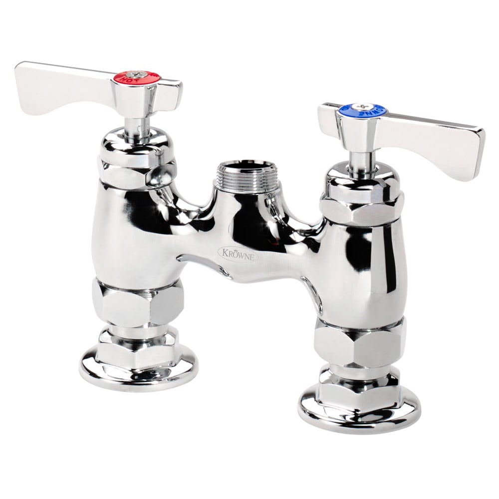 381-154XXL Low Lead Raised Deck Mounted Faucet w/ 4" Center