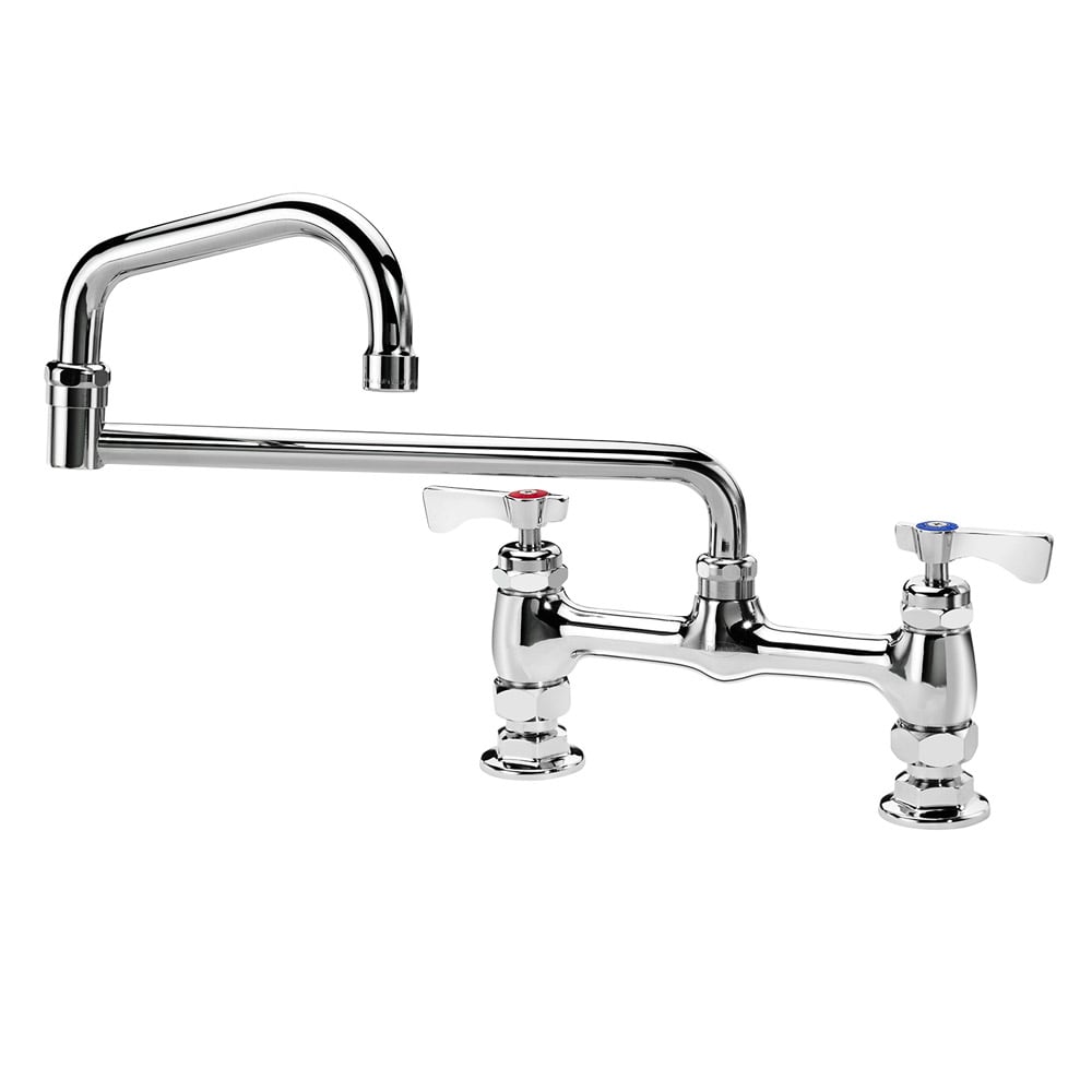 381-15818L Deck Mount Faucet w/ 18" Swing Nozzle