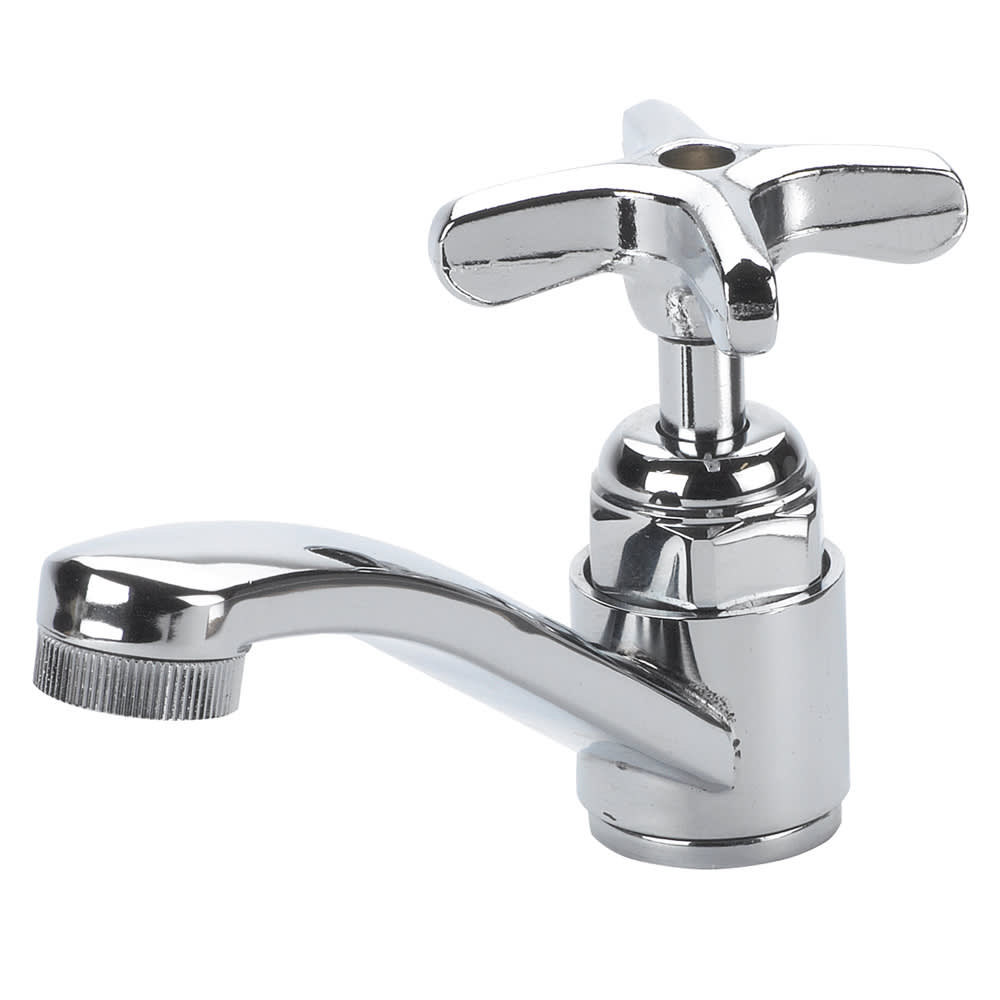 381-16152L Deck Mount Steam Table Faucet - 4 1/4" Swing Spout, Single Hole