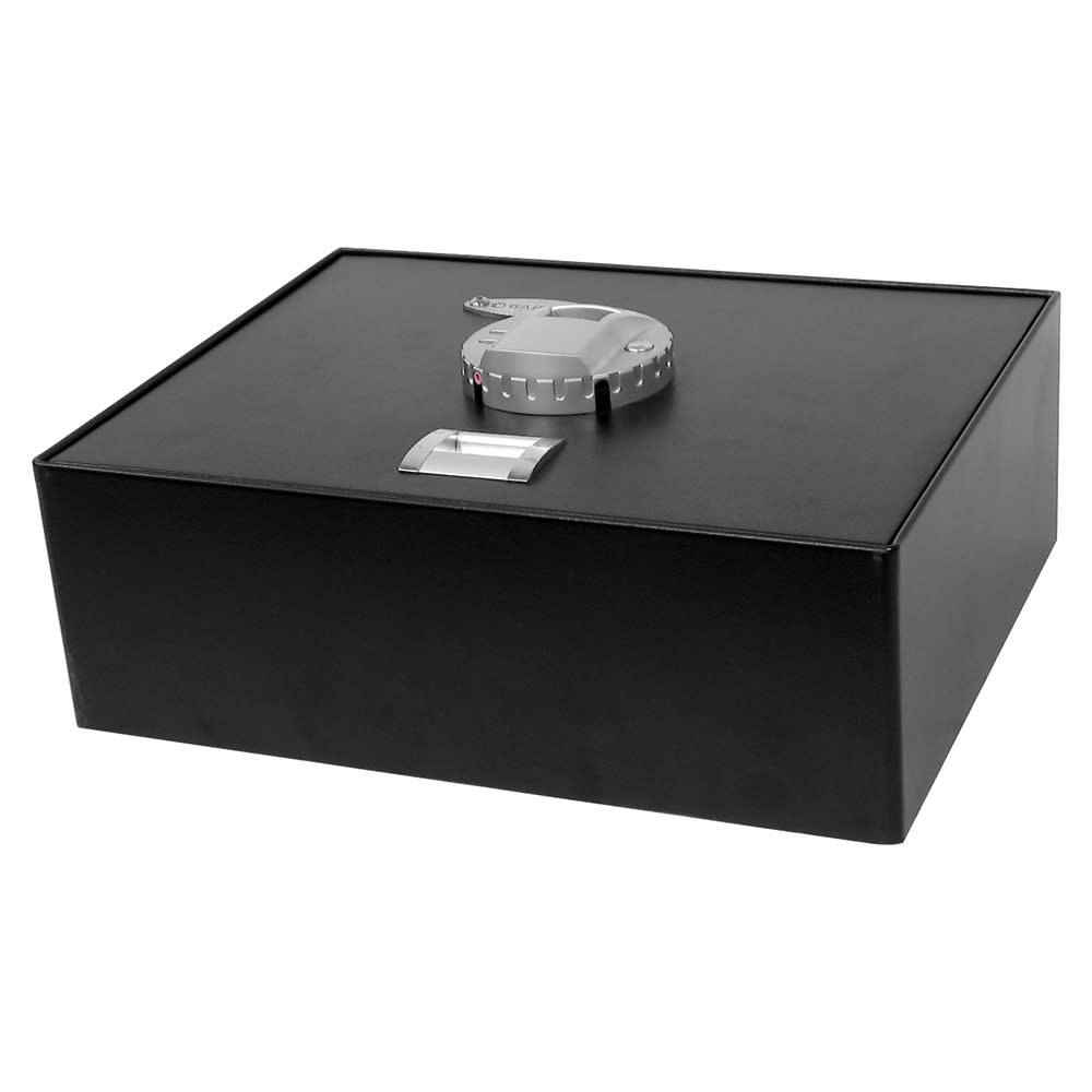 470-AX11556 0.23 cu ft Biometric Drawer Safe w/ Fingerprint Lock - Steel, Black