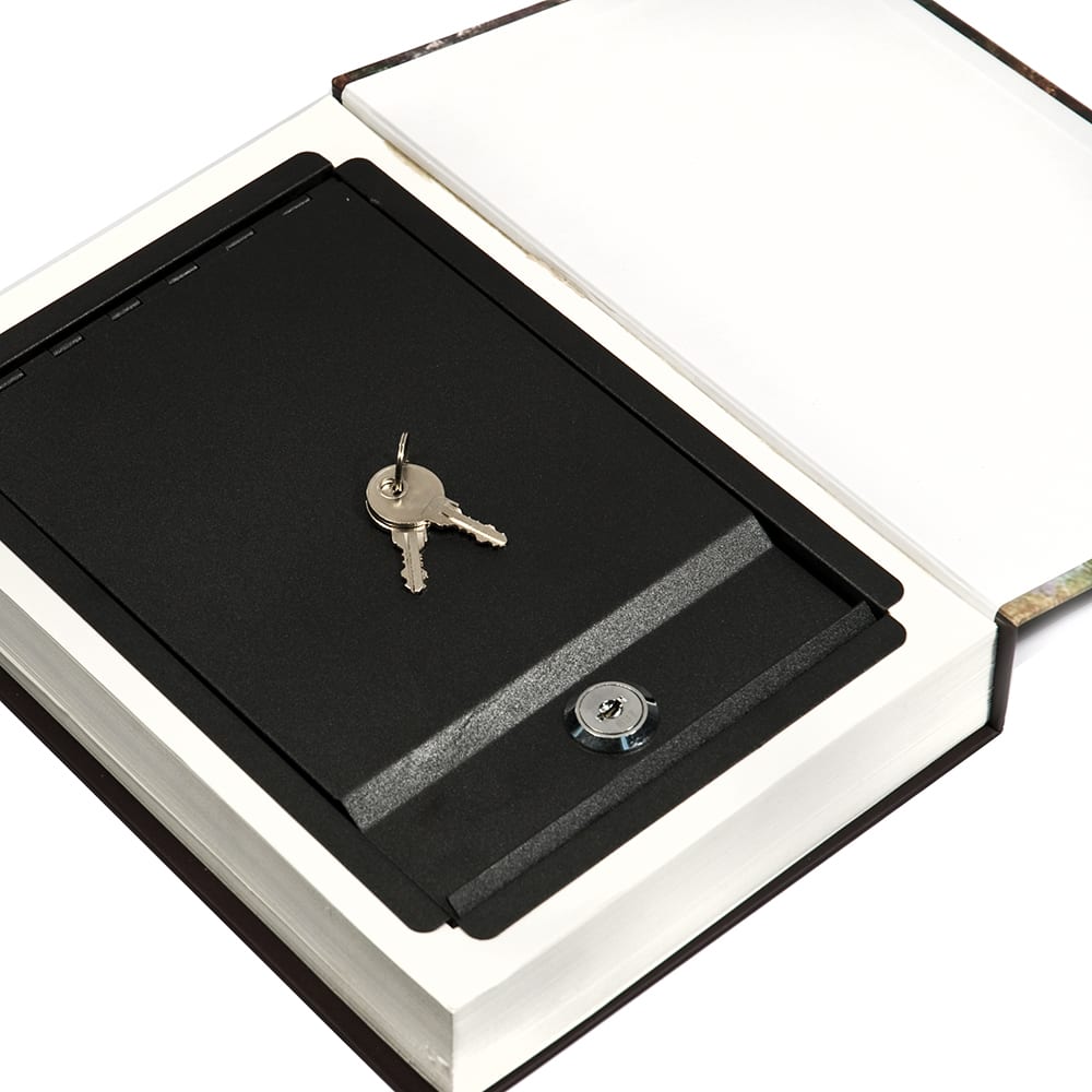 Barska Hidden Book Lock Box w/ Key Lock - 10 1/2