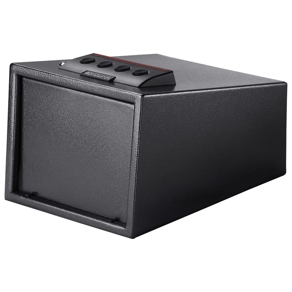 470-AX12432 0.23 cu ft Quick Access Safe w/ Keypad Lock - Steel, Black