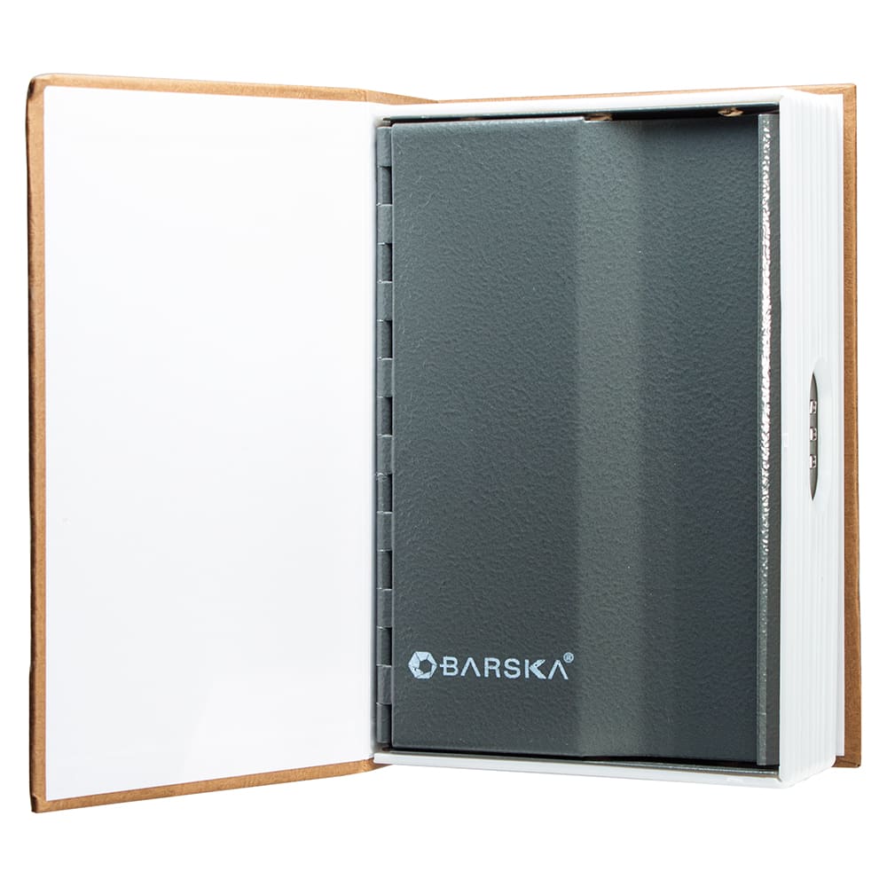 470-CB11990 Dictionary Book Lock Box w/ Combination Lock - 7 1/5"W x 4 5/8"H x 2"D...