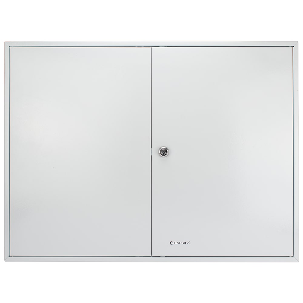470-CB12700 600 Key Cabinet w/ Key Lock - Steel, Gray