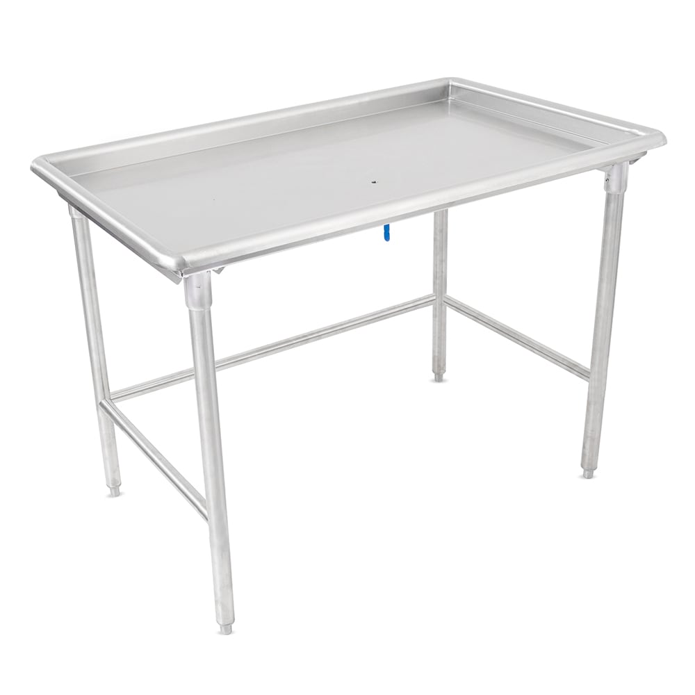 416-DST63049SBWX Sorting Table w/ 3" Raised Edge - 48 7/8"W x 30 3/8"D, Stainless...