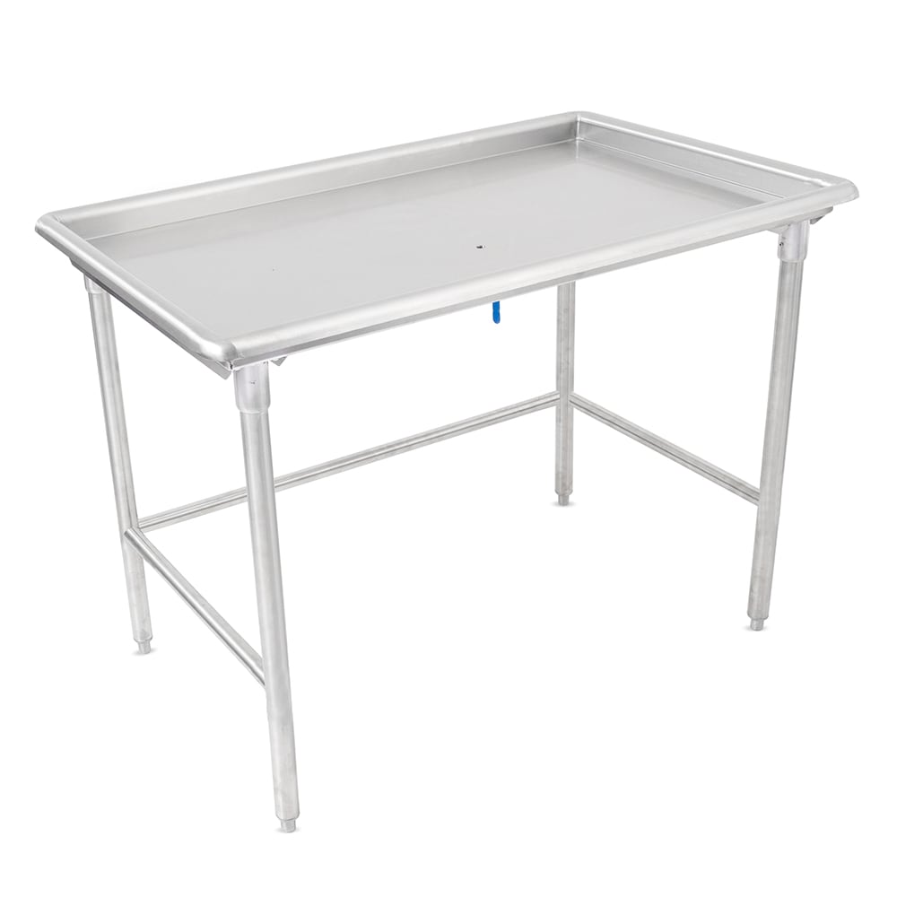 416-DST63073SBWX Sorting Table w/ 3" Raised Edge - 72 7/8"W x 30 3/8"D, Stainless...