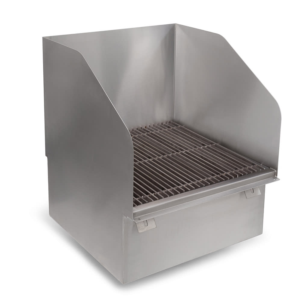 416-PBMSFMSGSSLRX Floor Mount Mop Sink w/ 10"D Bowl, Side Splashes
