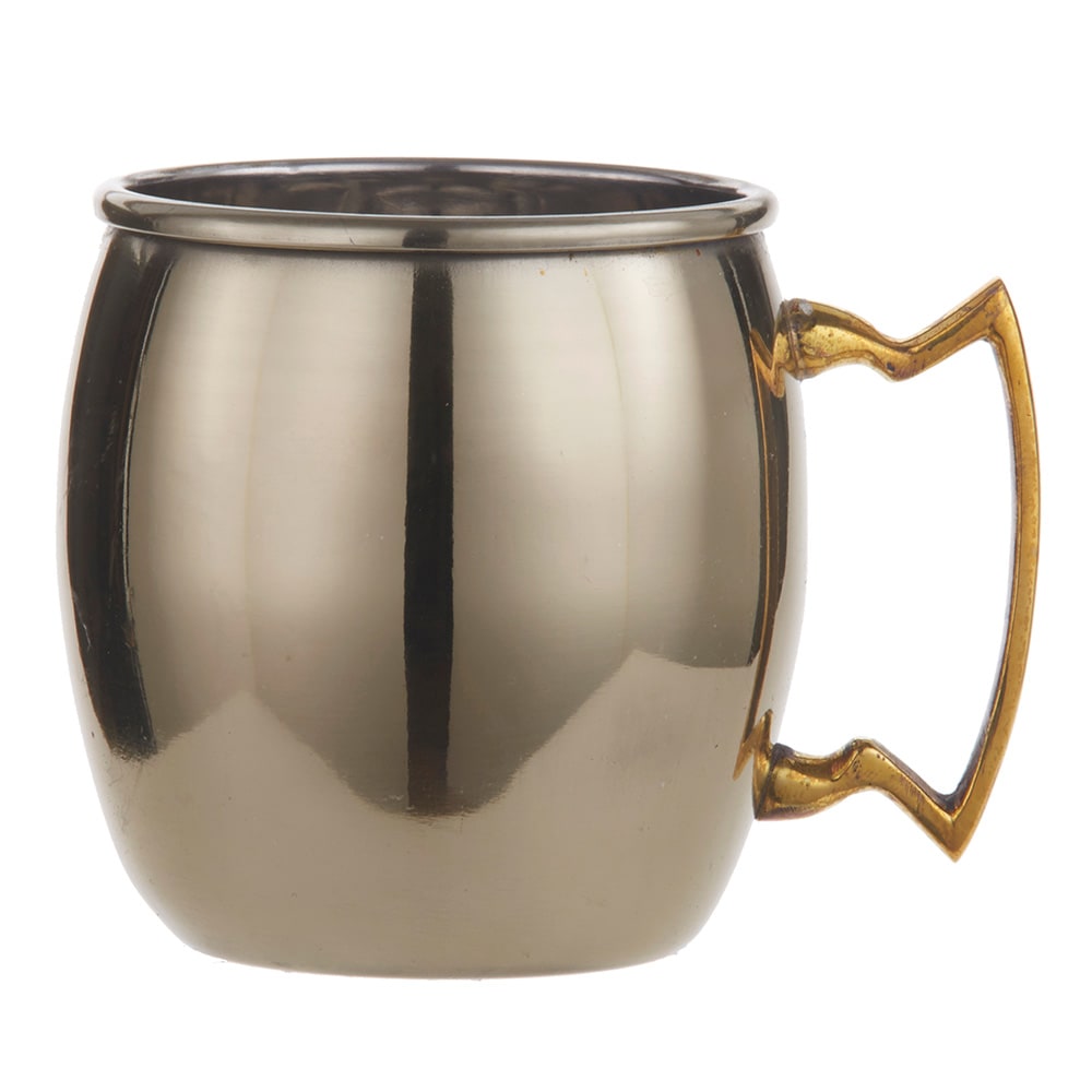 166-GM16P 16 oz Moscow Mule Mug - Stainless Steel, Gold Mirror Finish