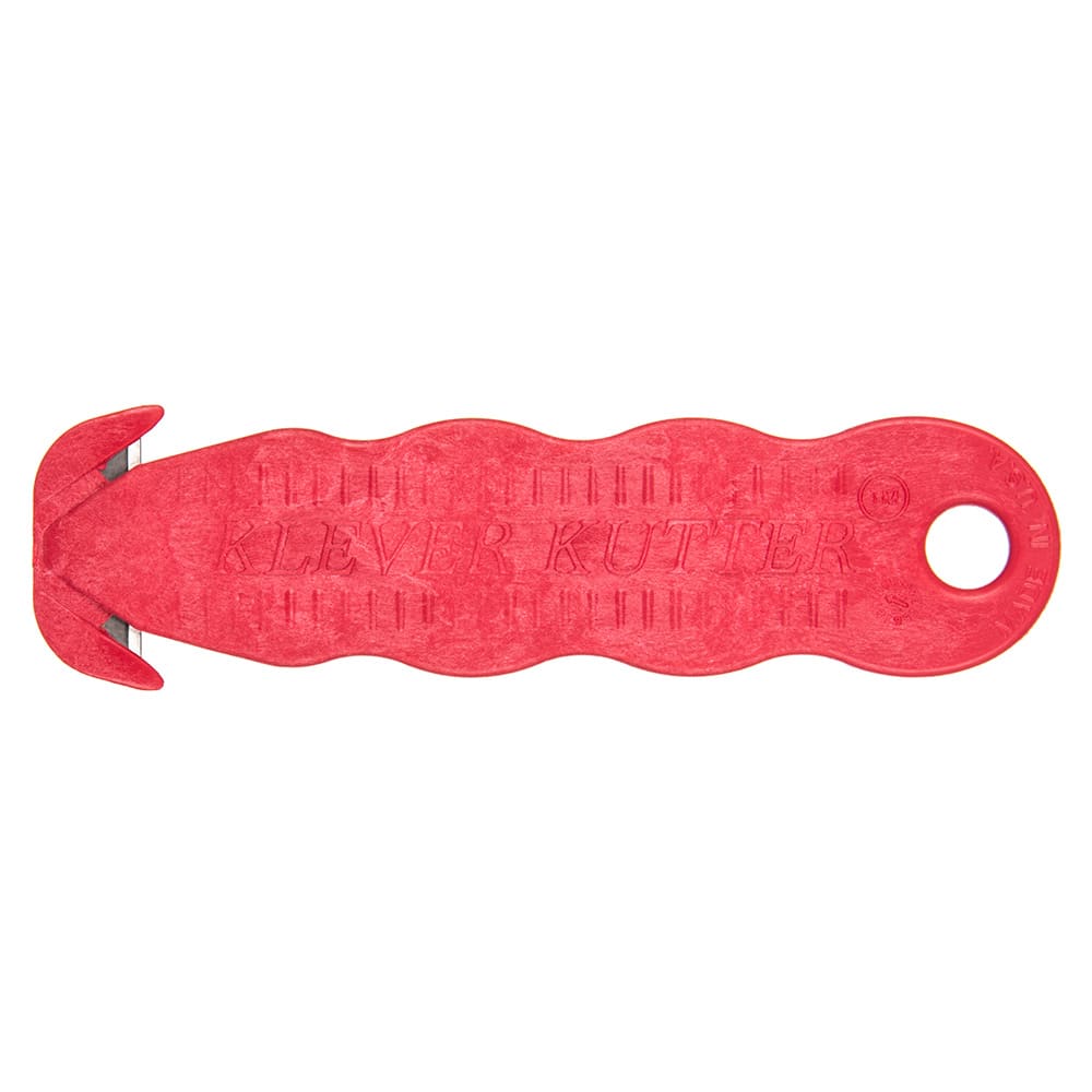 店舗用品  FOOD-CUTTER TYPE:RJ San Jamar KK401 Box Cutter w/ Recessed Blade, NSF, Red