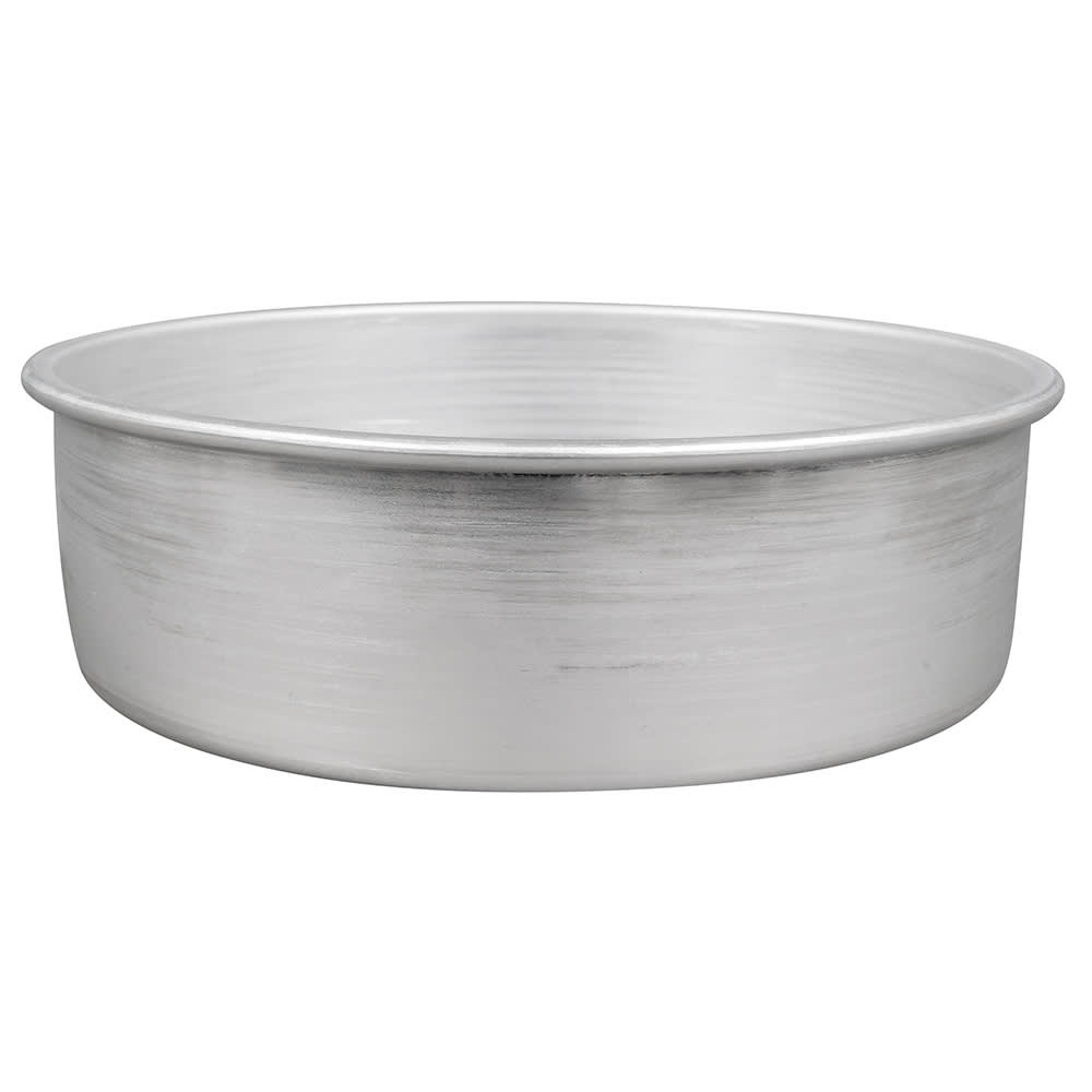 Aluminum Round Cake Pan Set Straight Sided, 3-Piece (6,8,10