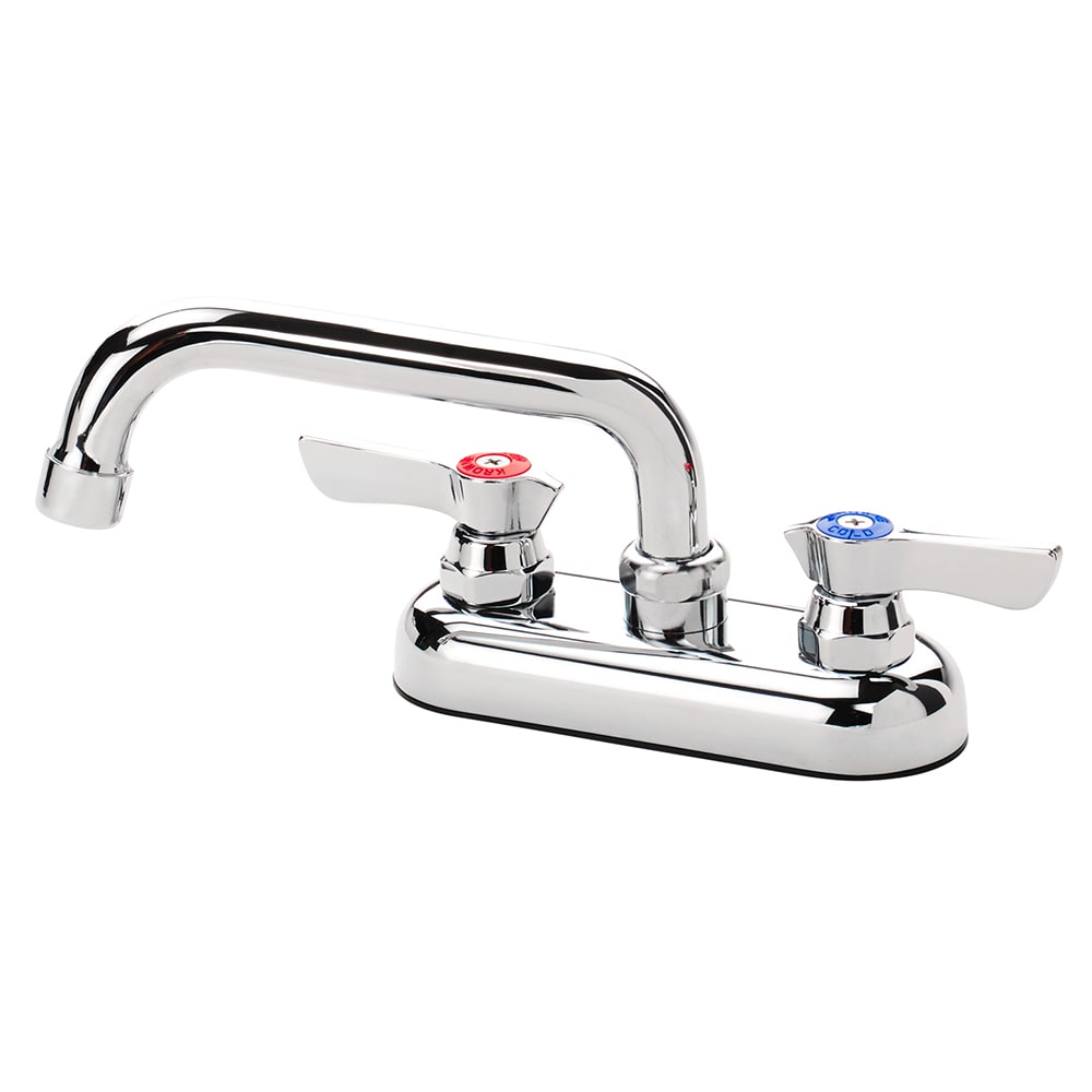 381-11406L Deck Mount Faucet - 6" Swing Spout, 4" Centers