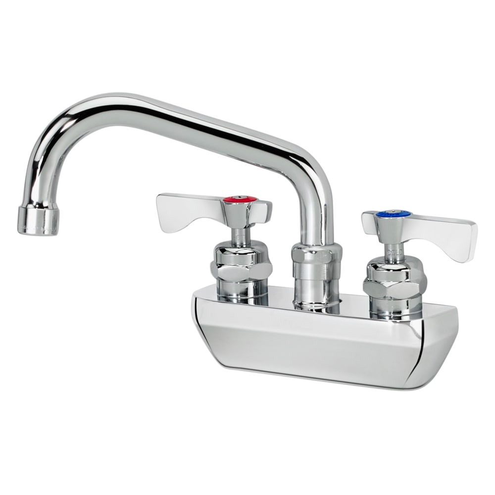 381-14406L Splash Mount Faucet - 6" Swing Spout, 4" Centers