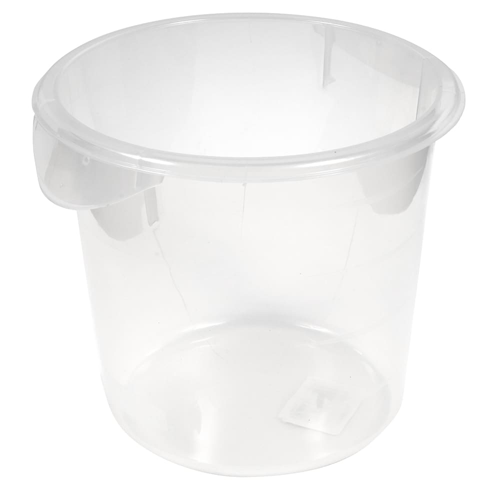 Rubbermaid Easy Find Lids 7 C. Clear Round Food Storage Container