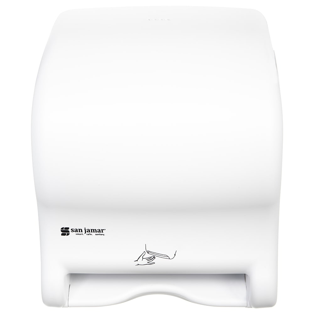 San Jamar (T8400TBL) Smart Essence Classic Electronic Towel Dispenser, Arctic Blue