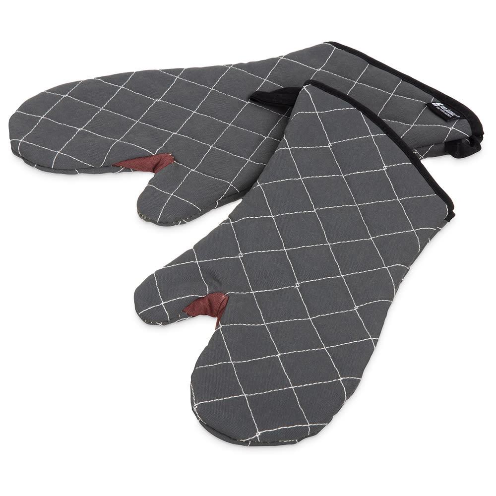 094-800FG15BK 15" Conventional Oven Mitt - BestGuard®, Black