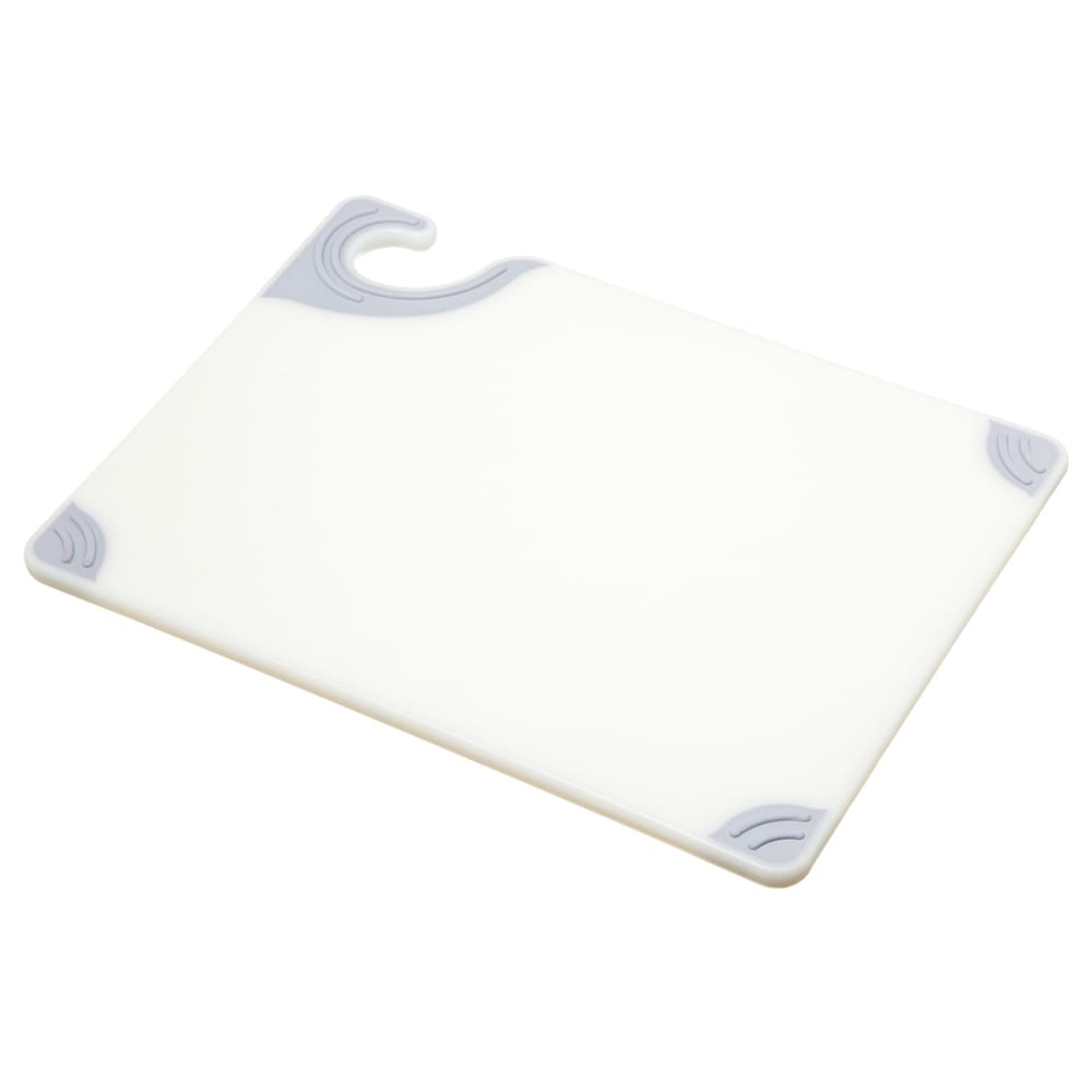 094-CBG912WH Saf-T-Grip X-Pediter Cutting Board, 9 x 12 x 3/8 in, NSF, White