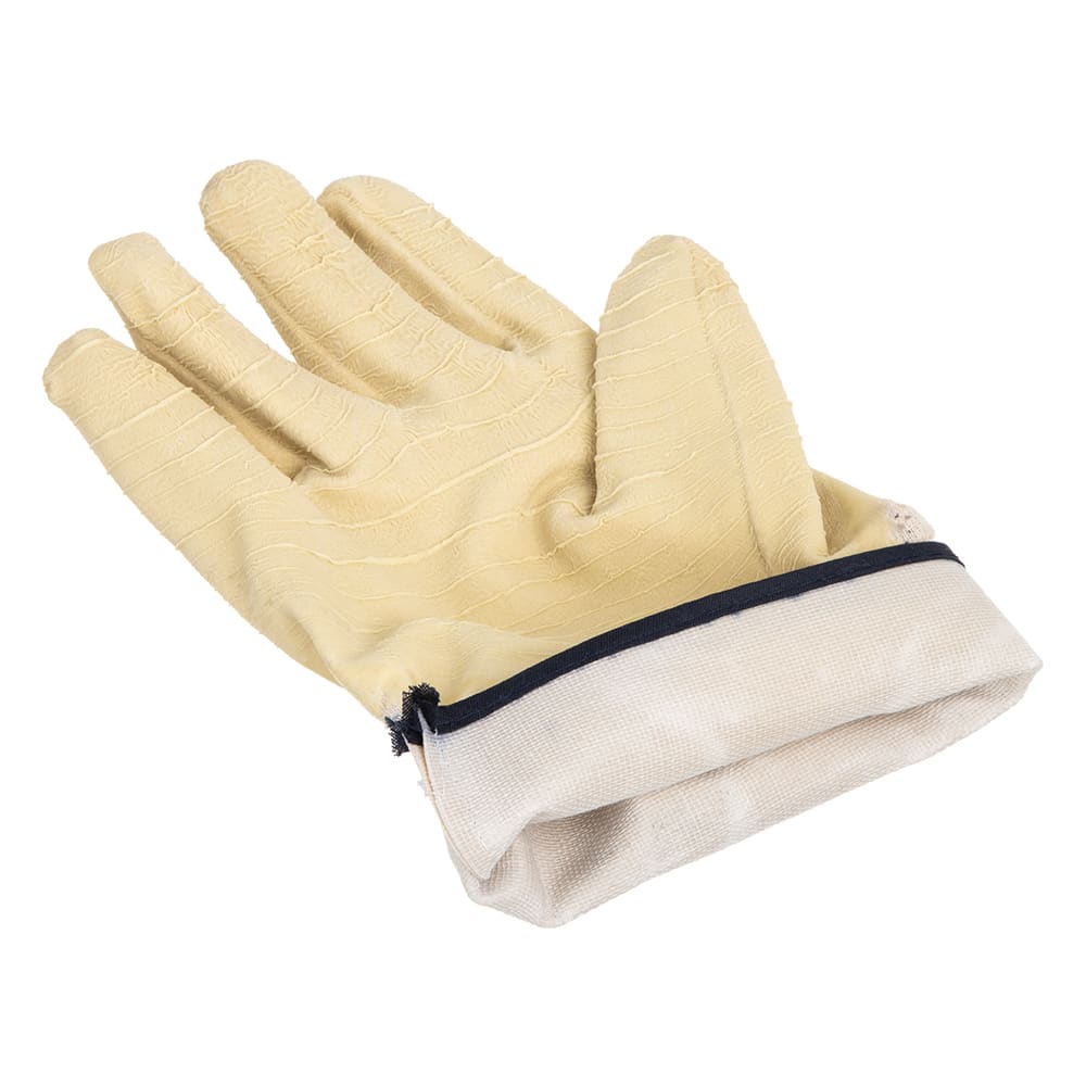 San Jamar 1000 Oyster Shucking Gloves, Natural Rubber, Wet Dry Grip